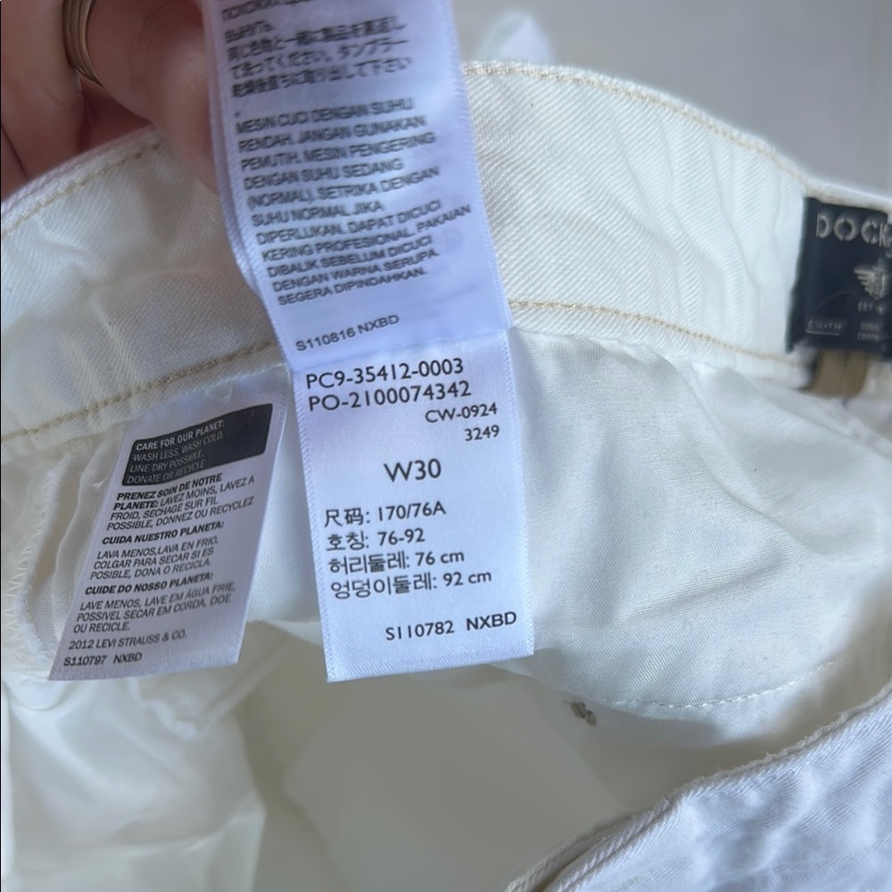 Dockers Flat Front Shorts - Picture 6 of 8